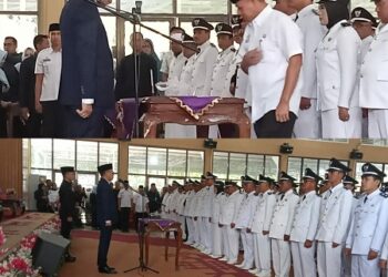 Bupati Adipati Lantik 116 Kepala Kampung Terpilih