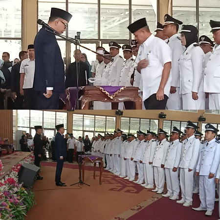 Bupati Adipati Lantik 116 Kepala Kampung Terpilih