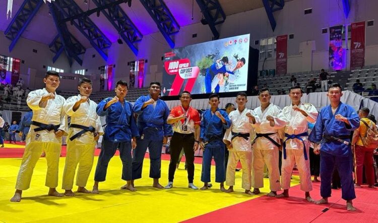 Ikut Kejurnas Judo Kapolri Cup, Tim Polda Lampung Raih Medali Perunggu 