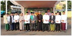 Gubernur Lampung dan Ketua TP PKK Provinsi Lampung beserta Jajaran Forkopimda Laksanakan Salat Id Hari Raya Idul Adha 1444 H