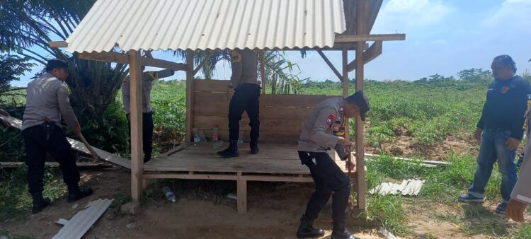 Resahkan Warga Polisi Bongkar Pos Pungli