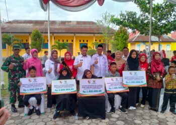 Tingkatkan Semangat Peserta Didik, Baznas Tubaba Berikan Beasiswa Non Akademik