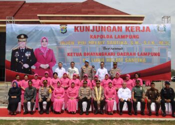 Kapolda Lampung Irjen Pol Helmy Santika Kunjungi Polres Pringsewu