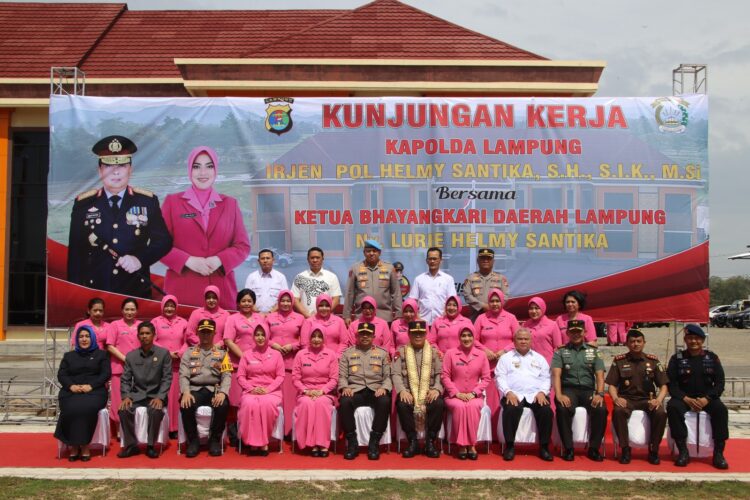Kapolda Lampung Irjen Pol Helmy Santika Kunjungi Polres Pringsewu