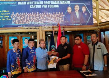 Tingkatkan Kualitas Pendidikan Insan Pers, PWI Tubaba Jalin MoU Dengan STES Tunas Palapa