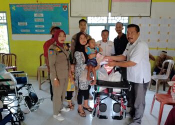 Pemdes Bandar Anom Salurkan BLT-DD Tahap II dan Bantuan Dari Kemensos-R