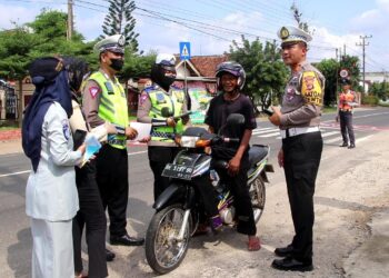 Operasi patuh 2023, Polres Pringsewu Tindak 925 Pelanggar dan Tangani 2 Kasus Laka Lantas