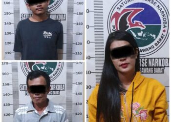 Polres Tubaba Amankan Tiga Tersangka Kasus Narkoba di Daya Asri