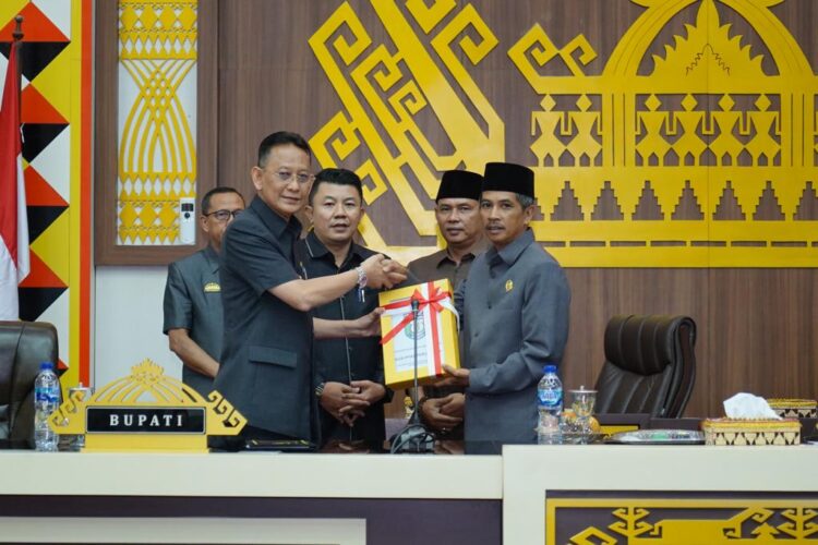 Pj. Bupati Pringsewu Sampaikan Rancangan Perubahan KUA-PPAS 2O23