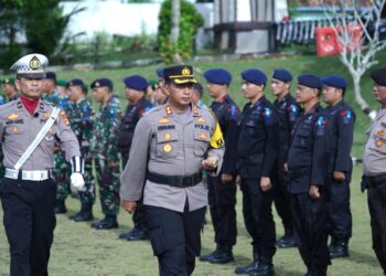 Polres Lampura Gelar OPS Patuh Krakatau 2023
