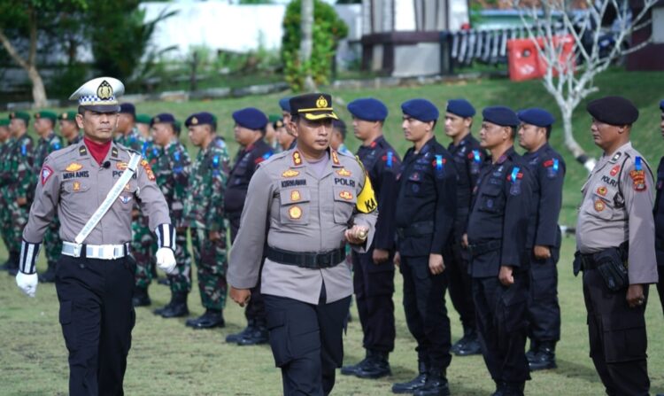 Polres Lampura Gelar OPS Patuh Krakatau 2023