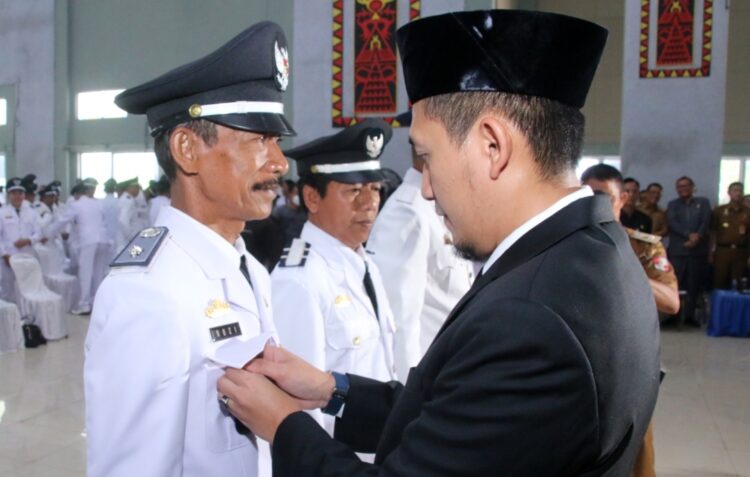 Lantik 91 Kades Terpilih, Ini Pesan Wabup Lampura