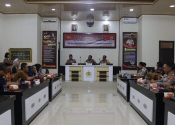 Tim Puslitbang Polri Gelar Penelitian Di Polres Lampung Utara