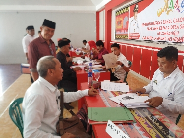 53 berkas administrasi Cakades, mulai diteliti DPMD Lamsel