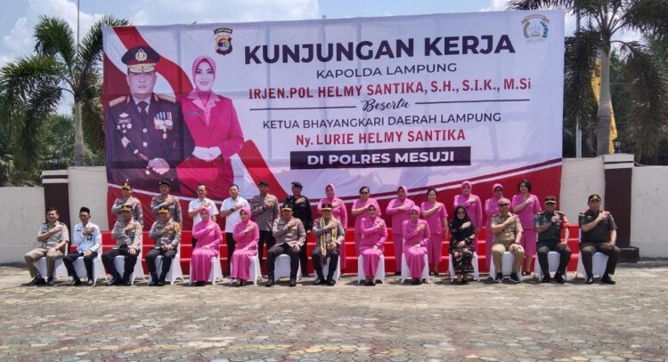 Kunjungi Polres Mesuji, Ini Pesan Kapolda Lampung