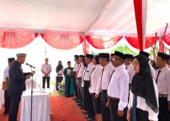 Camat TBT Lantik BPT Marga Asri dan Mekar Asri