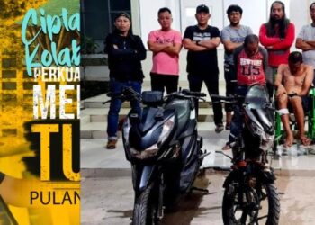 Polres Tubaba Berhasil Ringkus 2 Pelaku Begal di Panaragan, PWI Beri Apresiasi