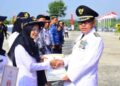 Serahkan 305 SK P3K Tenaga Guru, Ini Pesan Penjabat Bupati Mesuji