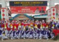 SMPN 2 Mesuji Dapat Apresiasi Usai Tampil Sebagai Juara 3 Pawai Budaya Kategori Drumband