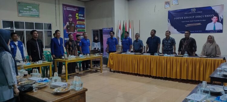 Jelang Pemilu, PWI Mesuji Gelar FGD Bersama Peserta dan Penyelengga ‘Ajari Kami Jadi Pemilih Cerdas’