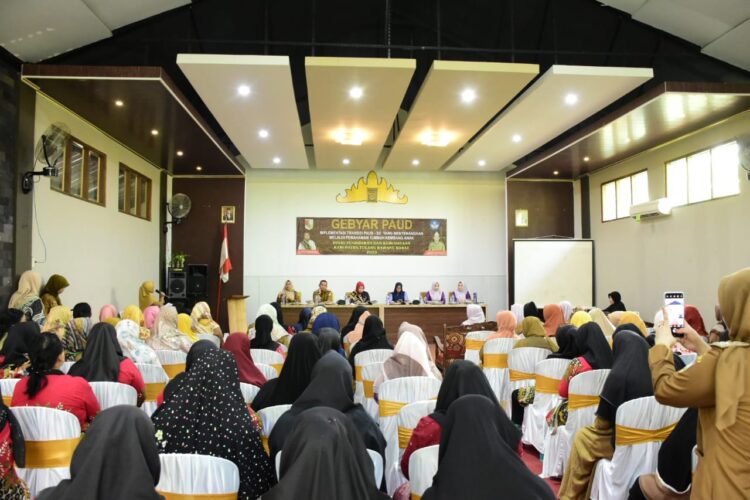 Gebyar Paud Kabupaten Tubaba Tahun 2023, Tumbuhkan Pola Belajar Menyenangkan