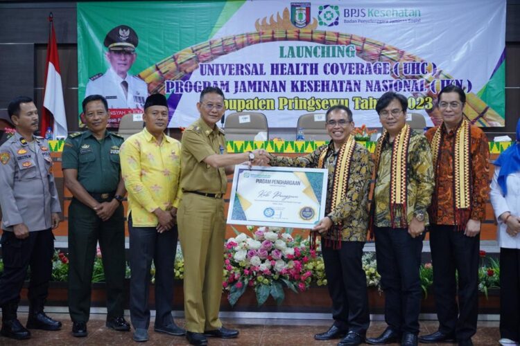Pringsewu Deklarasi Sekaligus Launching UHC Program Jaminan Kesehatan Nasional