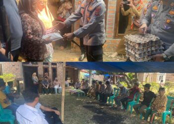 Kapolres Sambangin Keluarga Korban Curas dan Pembunuhan di Gunung Labuhan