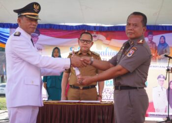 Pimpin Sertijab Camat Mesuji, Ini Pesan Sulpakar 