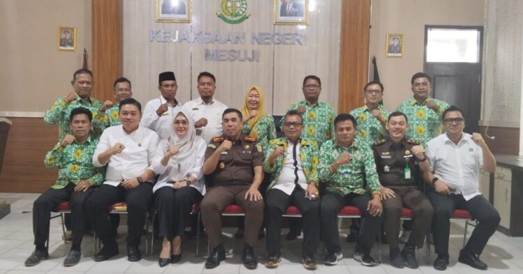 Bangun Sinergitas, APDESI Mesuji Gelar Audensi Dengan Kejaksaan Negeri 