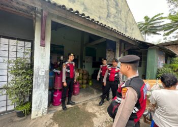 Polres Pringsewu Lakukan Pemantauan untuk Mencegah Penimbunan dan Kelangkaan Gas LPG 3 Kg