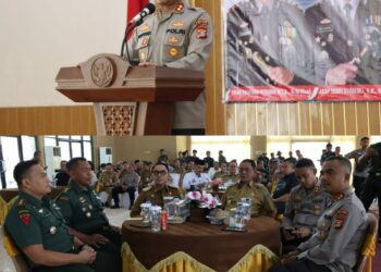 Pemkab Way Kanan Gelar Pisah Sambut Kapolres Way Kanan
