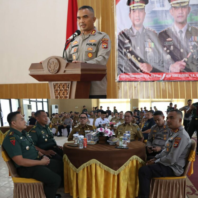 Pemkab Way Kanan Gelar Pisah Sambut Kapolres Way Kanan