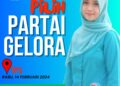 Eka Suci Lestari Wanita Muda Berparas Ayu, siap maju diCaleg DPRD Dapil I Lampung Selatan.