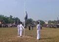 Ini Aksi Heroik Sertu Ahmadi Saat Upacara Peringatan HUT RI ke 78 di Mesuji Timur