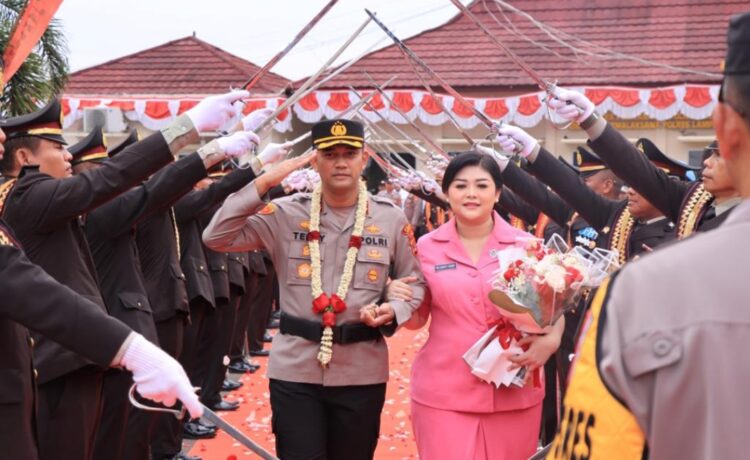 Gantikan AKBP Kurniawan Ismail, AKBP Teddy Rachesna, jabat Kapolres Lampung Utara