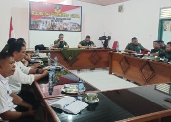 Dandim 0412 Lampura Rangkul Semua Pihak Sukseskan TMMD Di Desa Bojong Barat