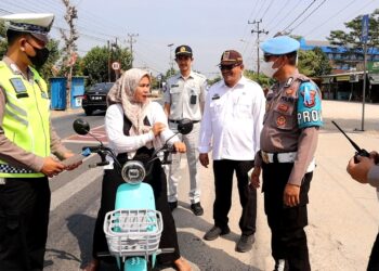 Tiga Hari Operasi Zebra, Polres Pringsewu Tindak 314 Pelanggar Lalu Lintas
