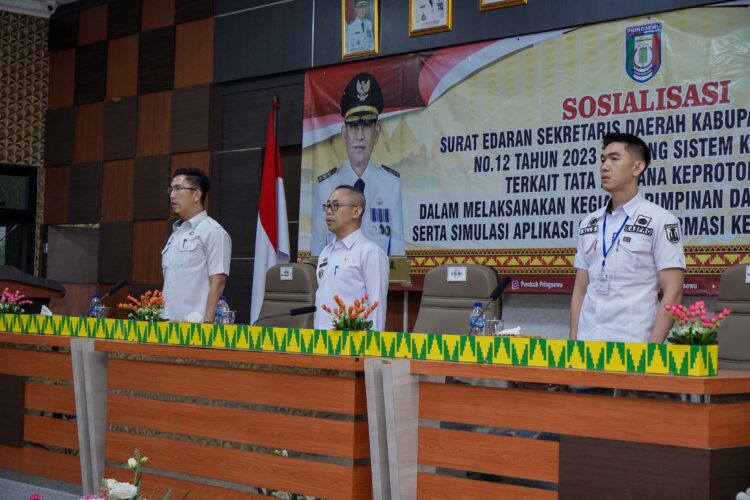 Pemkab Pringsewu Sosialisasikan SE Sekda No.12 Tahun 2023 & Aplikasi SIKOP