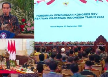 Presiden RI Buka Kongres PWI ke XXV, Peran Besar Pers dan Tantangan Dunia Digital