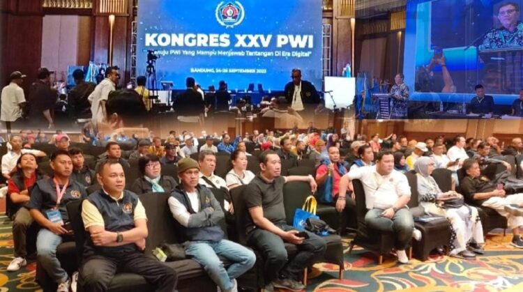 Hendry CH Bangun Terpilih, Kongres PWI XXV di Bandung Tonggak Sejarah