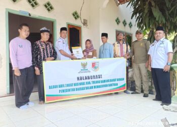 Penderita Tumor Ganas di Tubaba Terima Bantuan Baznas, Harapkan Uluran Tangan Dermawan