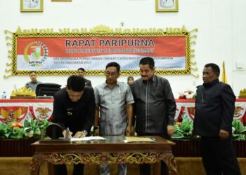 APBD-P Tubaba Disahkan, Pj.Bupati Harap Berjalan Efektif dan Tepat Sasaran