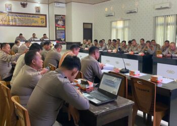 OPS Zebra Krakatau, Tanggal 4 – 17 September 2023, Polres Lampura gelar Latpra OPS.