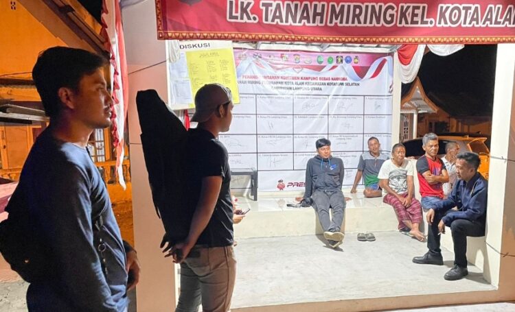 Bebas Dari Narkoba, Tanah Miring Diharapkan Jadi Contoh Daerah Lain