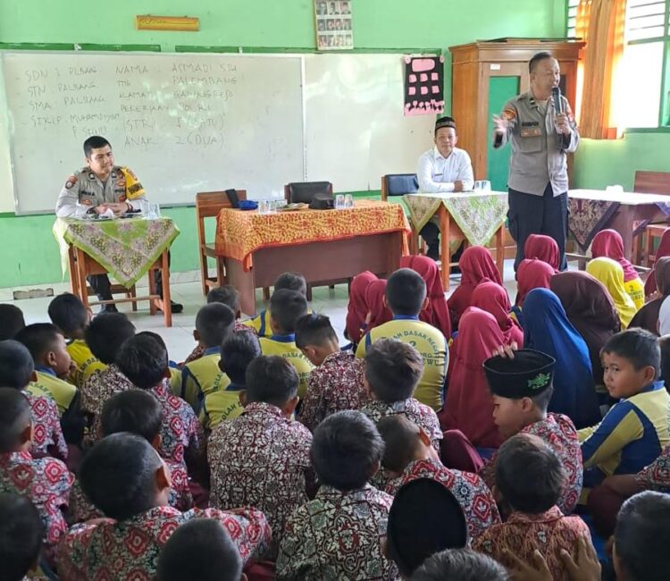 Antisipasi Kasus Bullying, Polisi Pringsewu Ajak Siswa SDN 2 Podomoro Lawan Perundungan
