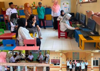 Dapat Bantuan Program TP-BIS, Perpusnas Lakukan Monev di Tubaba