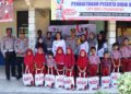 Polres Pringsewu Salurkan Bantuan Sosial dan Pendidikan dari Alumni AKABRI 1990