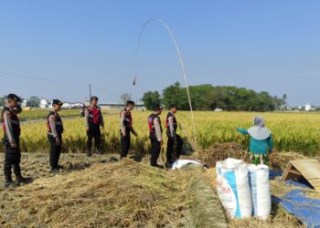 Upaya Polres Pringsewu mencegah Kebakaran Lahan Dan Polusi Udara