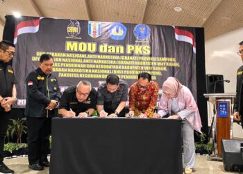 Pertama di Indonesia, GRANAT, Pemda Way Kanan, BNN Provinsi Lampung dan UNILA Gagas Program Percepatan P4GN