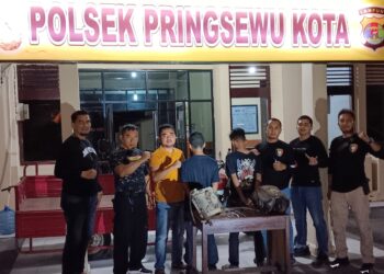 Curi Mesin Motor Pengangkut Sampah, Dua Warga Pringsewu Di Tangkap Polisi